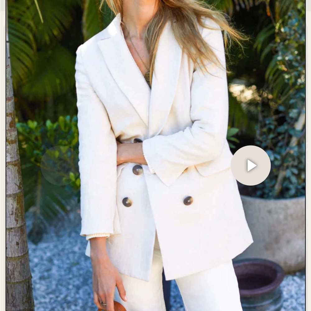 Emerson Fry Lee Jacket / Blazer in Beach Linen - NWT